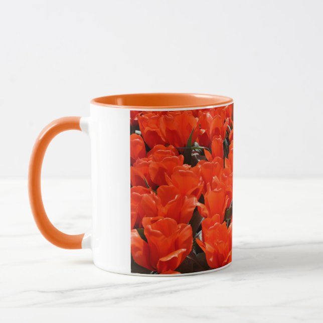 Caneca Tulipas laranja gigantes (Esquerda)