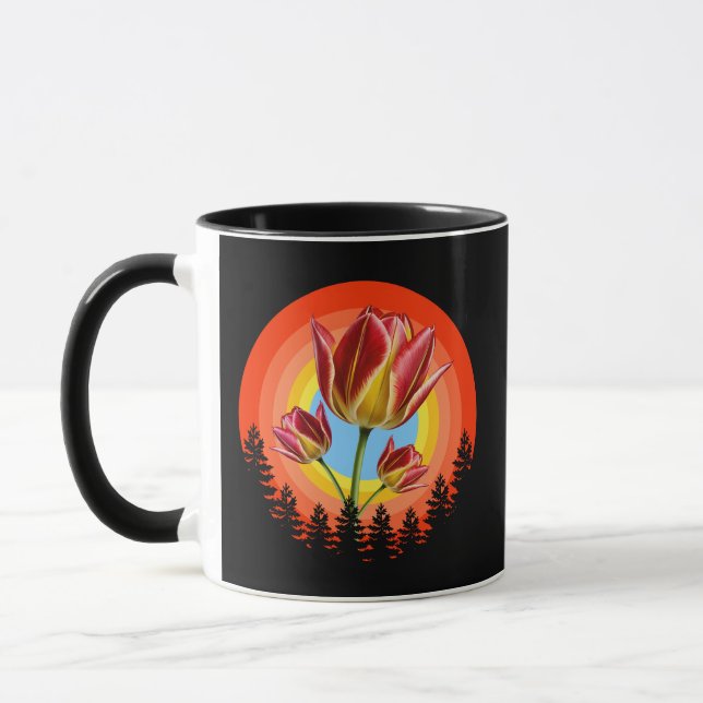 Caneca tulipas natureza botânica planta  (Esquerda)