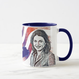 Caneca Tulsi Gabbard para o presidente 2020