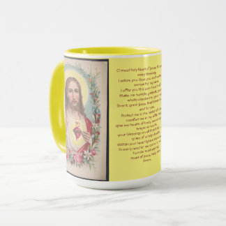 Caneca Tumg de Oração do Coração Sagrado