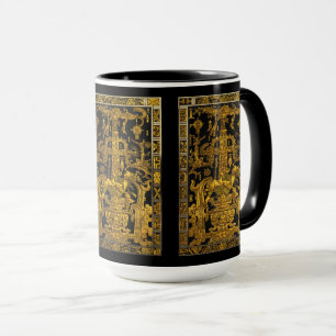 Caneca Túmulo do Astronauta Palenque Dourado - Paquistão