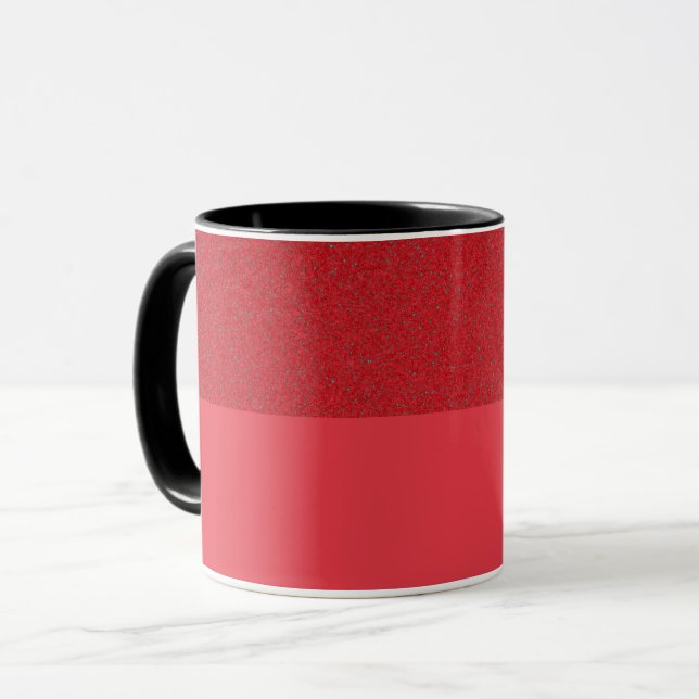 Caneca Túmulo Vermelho de Tomato Texturizado - Estilo Per (Frente Esquerda)