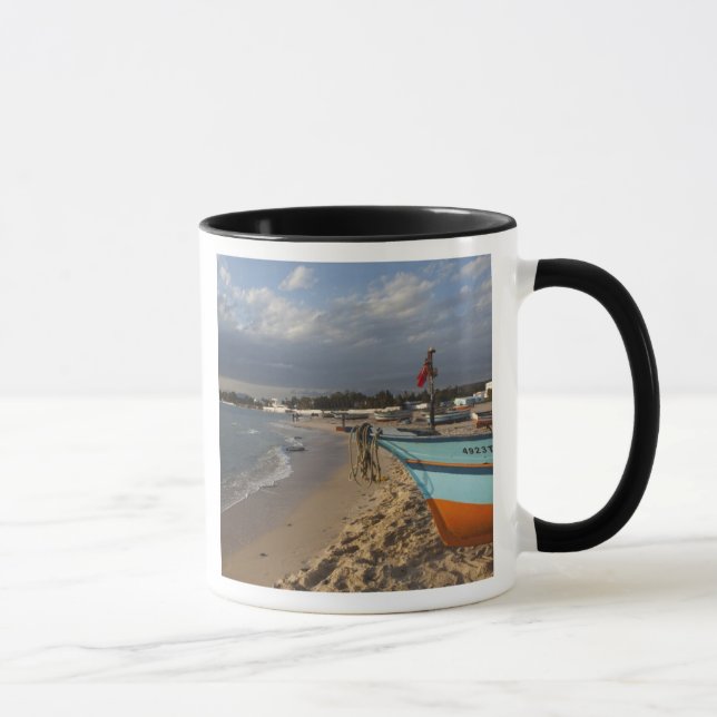 Caneca Tunísia, Cap Bon, Hammamet, orla marítima, (Direita)