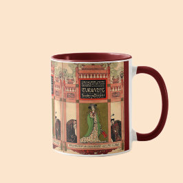 Caneca Turandot, uma Ópera Puccini