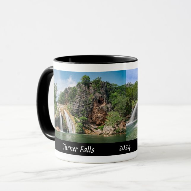 Caneca Turner Falls Oklahoma - Café Designer (Frente Esquerda)