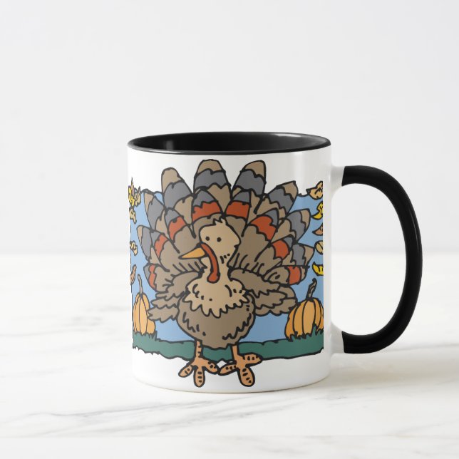 Caneca Turquia Pumpkins (Direita)
