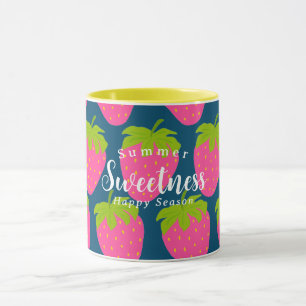 Caneca Turquoise de Morango Azul