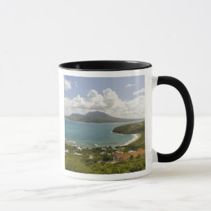 Caneca Turtle Beach, península sudeste, Ruas Kitts,