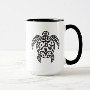Caneca Turtle Mug Tribal