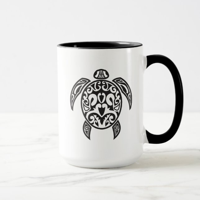 Caneca Turtle Mug Tribal (Direita)