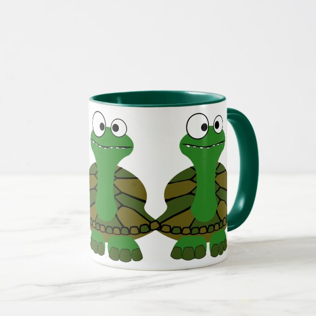 Caneca Turtle Mugs (Frente Esquerda)