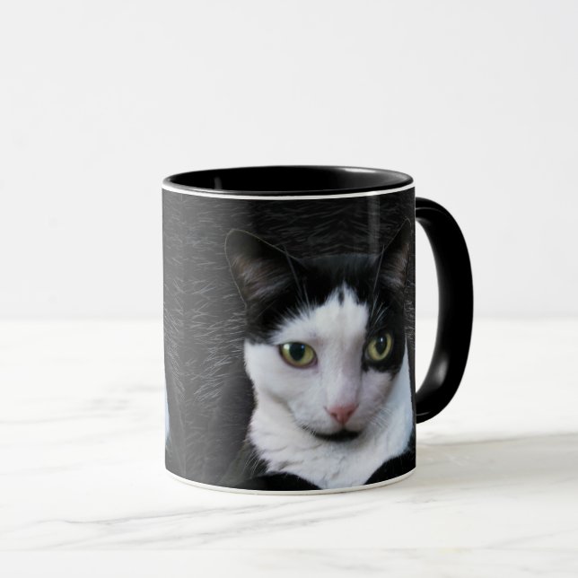 Caneca Tuxedo Cat (Frente Esquerda)