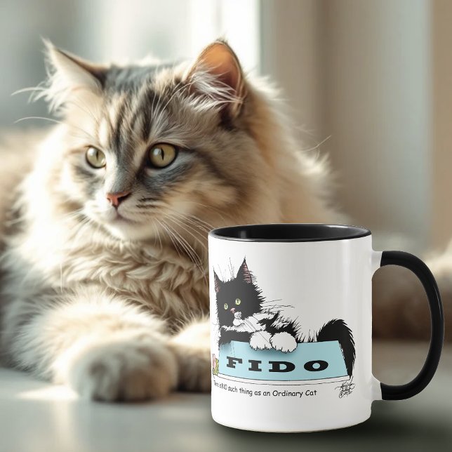 Caneca Tuxedo Kitten Dog's Bowl (Criador carregado)
