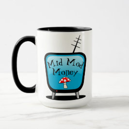 Caneca TV Atômica Retro