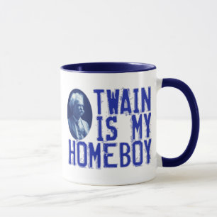 Caneca Twain é meu ficar em casa