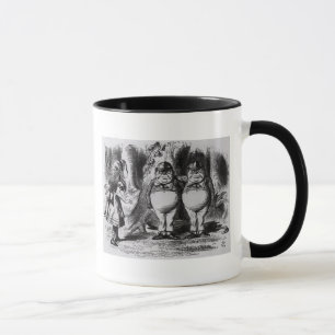 Caneca Tweedledum e Tweedledee
