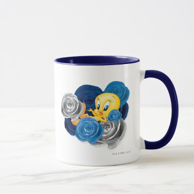 Caneca TWEETY™ com Rosas (Direita)