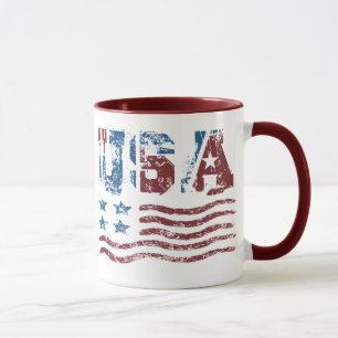 Caneca U.A. Patriotic Flag Mug