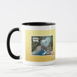 Caneca U empurrou minha cara para dentro!