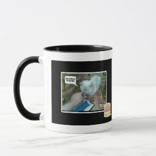 Caneca U empurrou minha cara para dentro!
