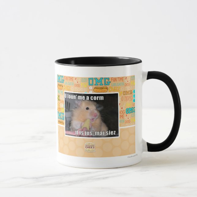 Caneca U encontrou-me um milho (Direita)