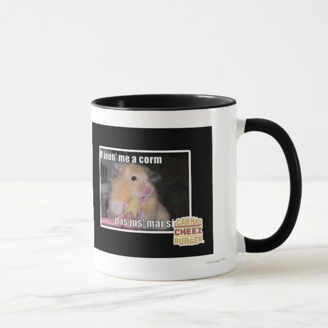 Caneca U encontrou-me um milho (Direita)