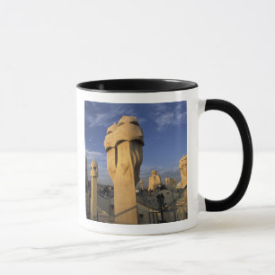 Caneca UE, Espanha, Catalunha, Barcelona. Antonio Gaudi's
