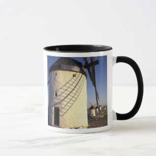 Caneca UE, Espanha, Consuegro, La Mancha. Moinhos de vent