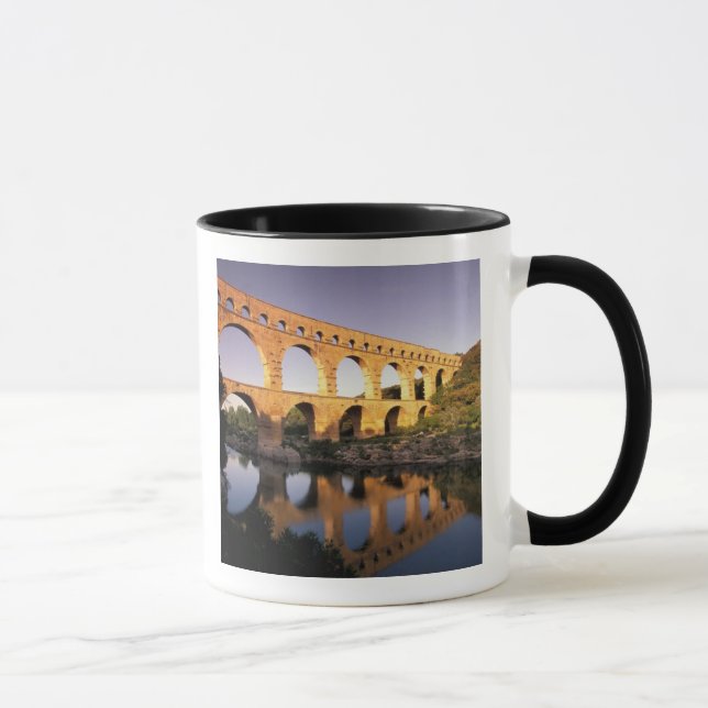 Caneca UE, França, Provença, Gard, Pont du Gard. (Direita)