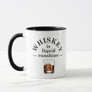 Caneca uísque diz cita slogan de uísque