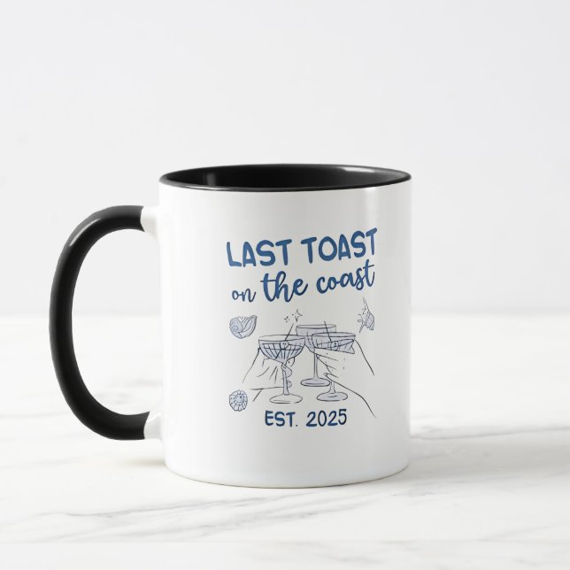Caneca Último brinde na costa Est 2025 (Esquerda)