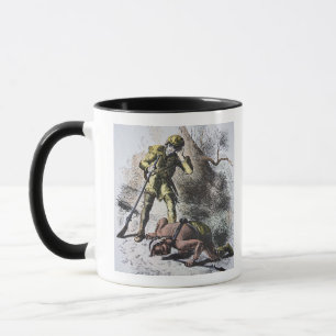 Caneca "Último dos Mohicans" por James Fenimore Cooper (