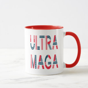 Caneca Ultra MAGA Trump Patriota Republicano Conservador