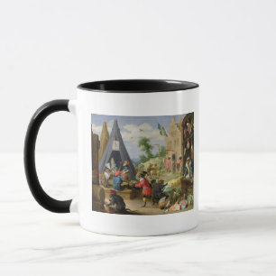 Caneca Um acampamento do macaco