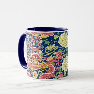 Caneca Um Adorável Tecido Philip Jacobs Dragon Mug