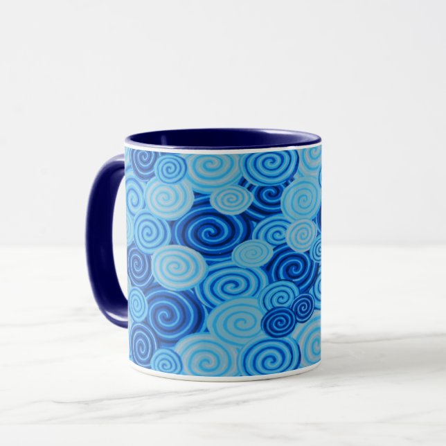 Caneca Um Adorável tecido Philip Jacobs Spiral Mug (Frente Esquerda)
