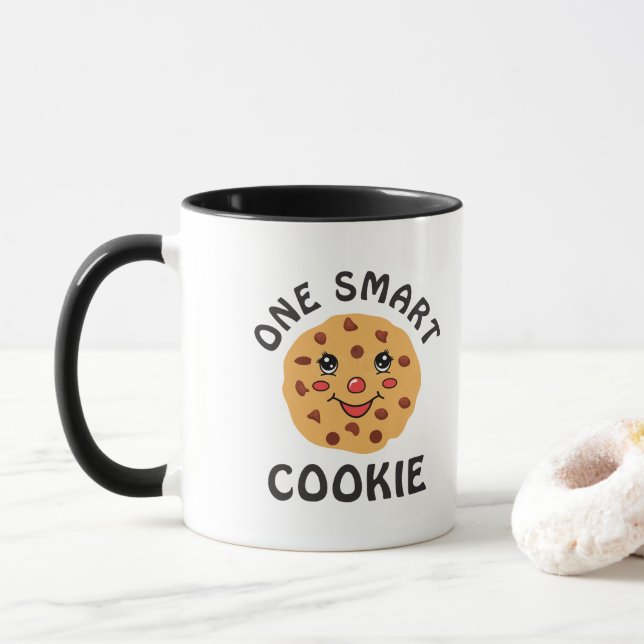 Caneca Um biscoito inteligente (Com Donut)