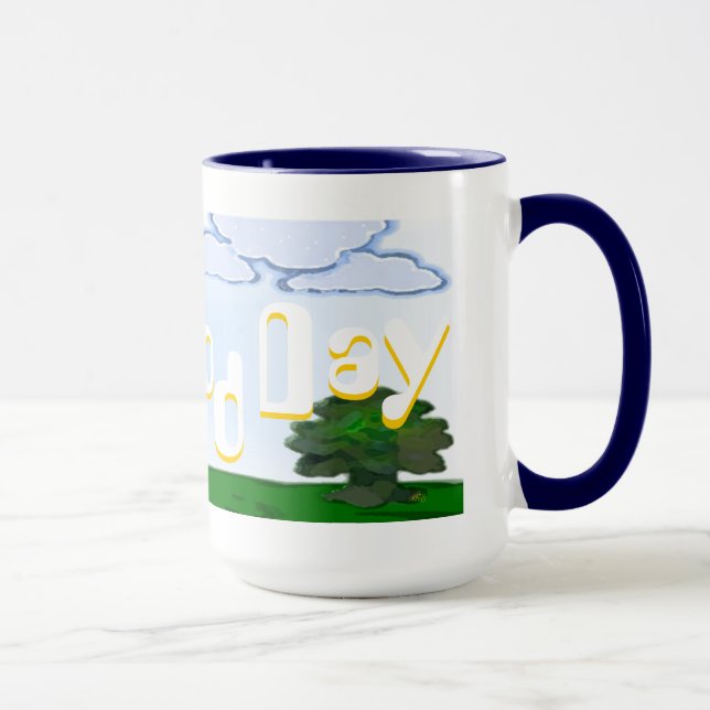 Caneca Um Bom Dia Mug (Direita)