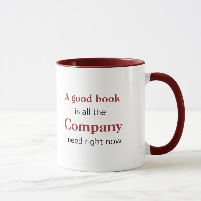 Caneca Um Bom Livro é Empresa (Direita)