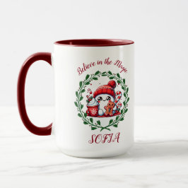Caneca Um bom Natal Acredita na Mágica