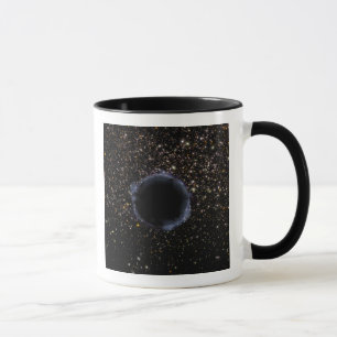 Caneca Um buraco negro em um conjunto Globular