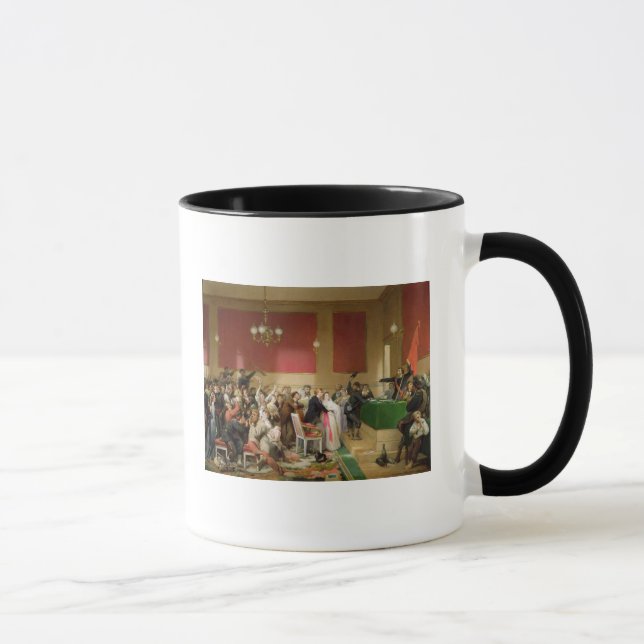 Caneca Um casamento sob a comuna de Paris de 1871 (Direita)