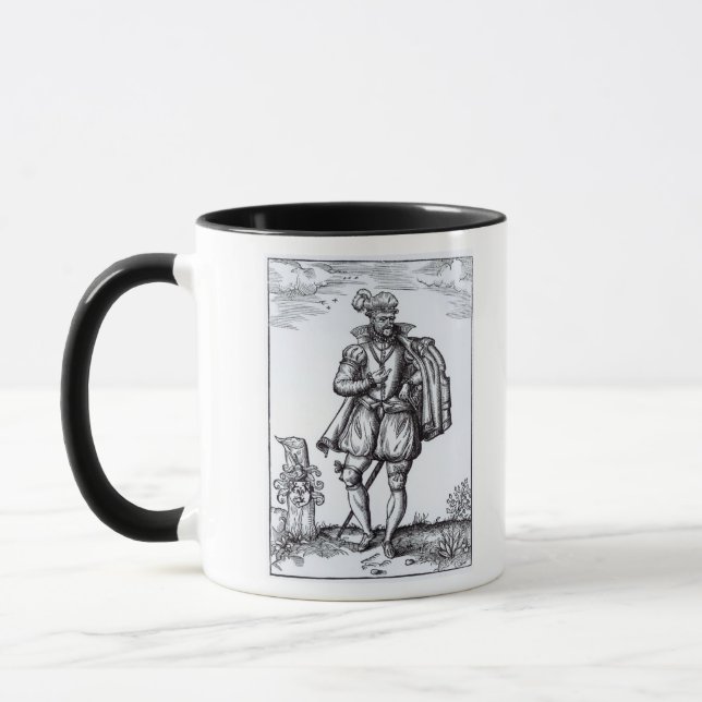 Caneca Um cavalheiro de Tudor (Esquerda)
