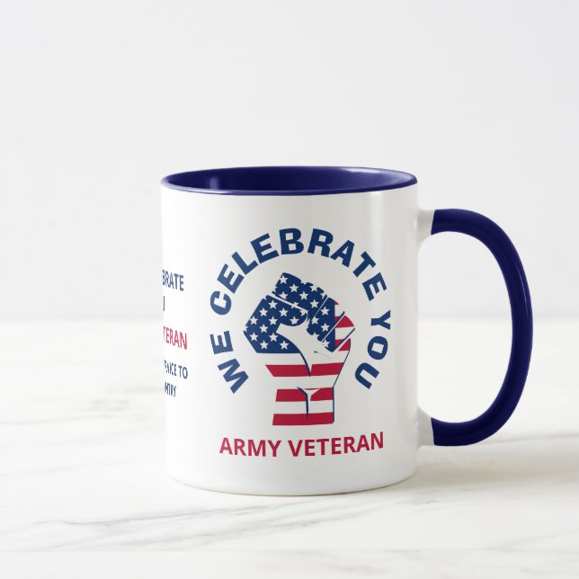 Caneca UM CELEBRADO Americano Patriótico VOCÊ (Direita)