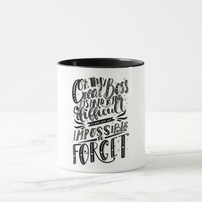 Caneca Um chefe verdadeiramente excelente (Centro)