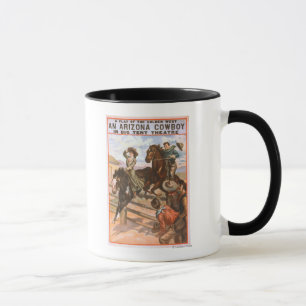 Caneca Um cowboy Arizona no Big Tent Theater