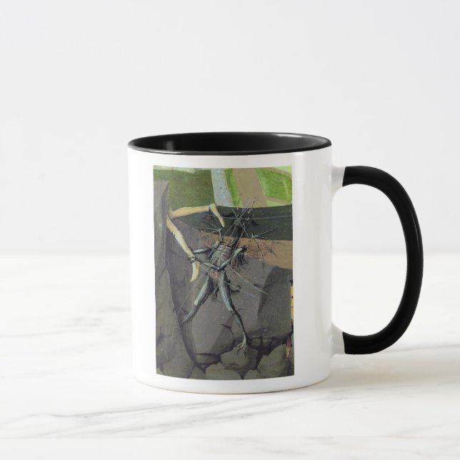 Caneca Um demónio, 'da coroação do Virgin (Direita)