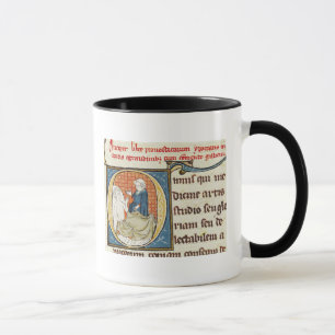 Caneca Um doutor Diagnosing um paciente