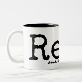 Caneca Um-Entregue lida