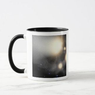 Caneca Um esmagamento de galáxias